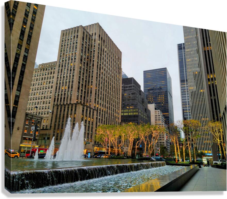 Hello New York Canvas Print