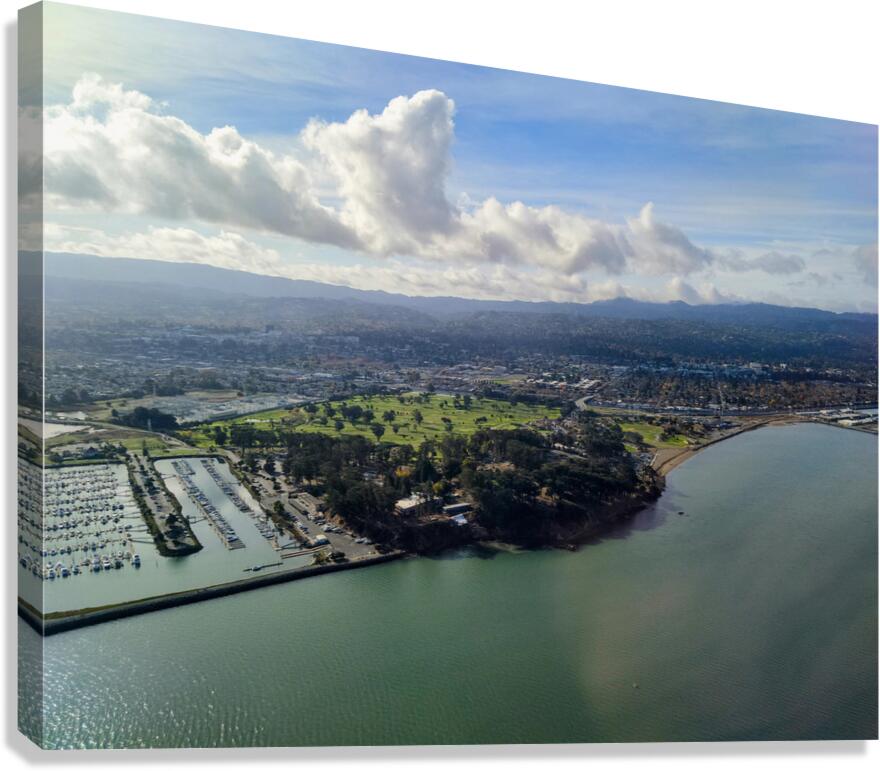 Above the Bay of San Francisco Canvas Print