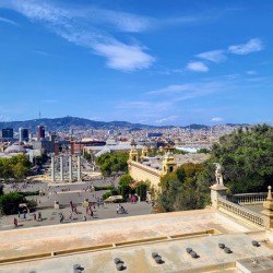 The Pulse of Catalunya: Barcelona View from Museum of Catalan Visual Arts