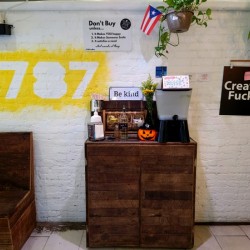 Creative Coffee Shop Display