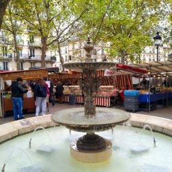 Streets of Paris -- Farmers Market
