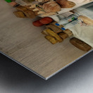 Farmers Market -- Custom Cheeses Metal print