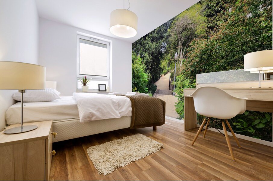 The Pause in the Path Mural print