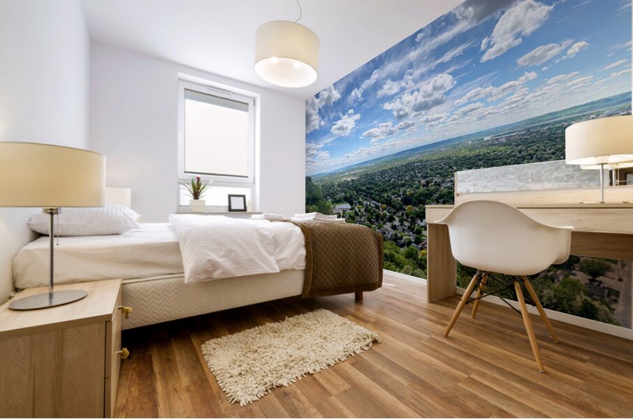 The Town That Grew With You Mural print