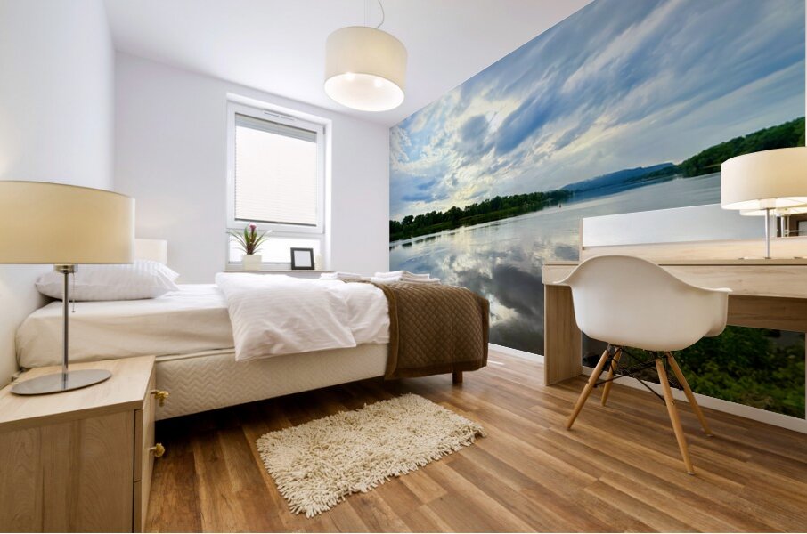 Where Sky Meets Soul Mural print