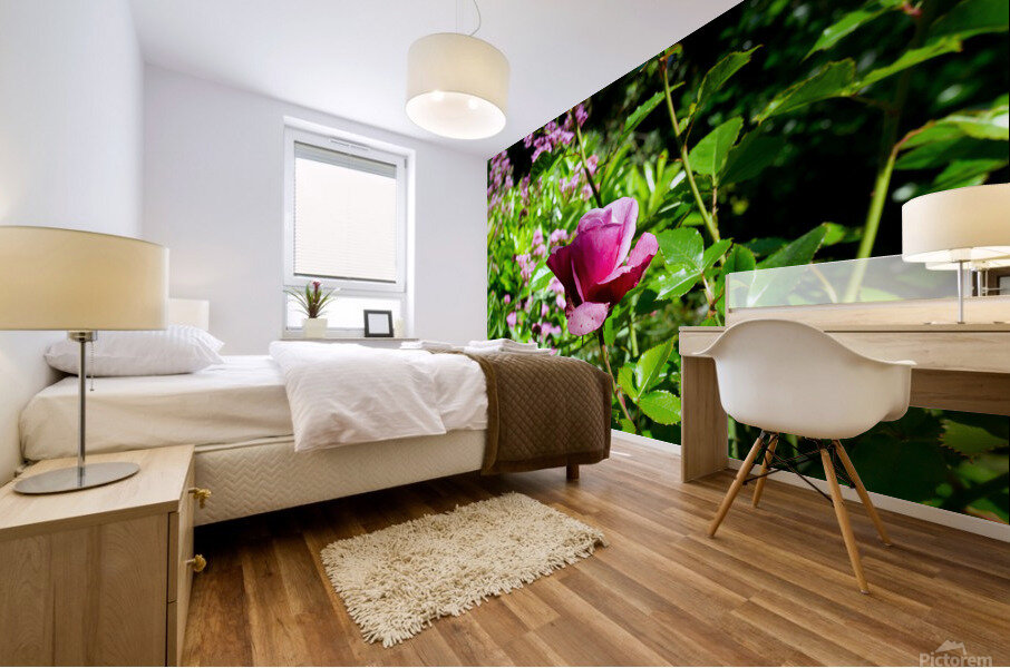 Penelope Purple Mural print