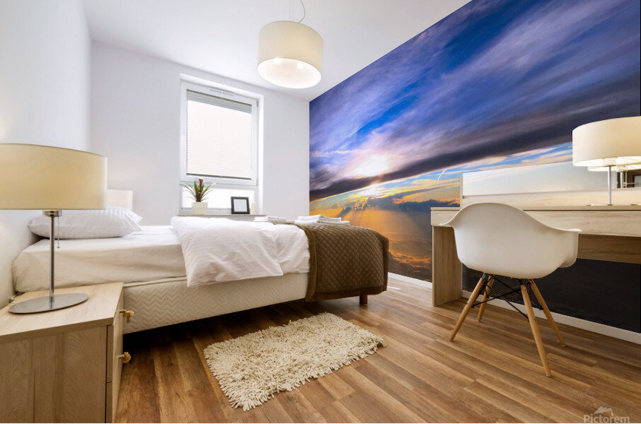 Nothing But Clouds 4 Mural print