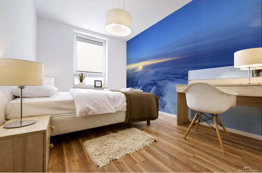 Nothing But Clouds 6B Mural print