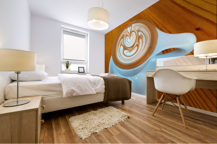 Melting Hearts Mural print