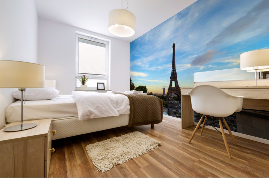 Eiffel Tower 2C Mural print