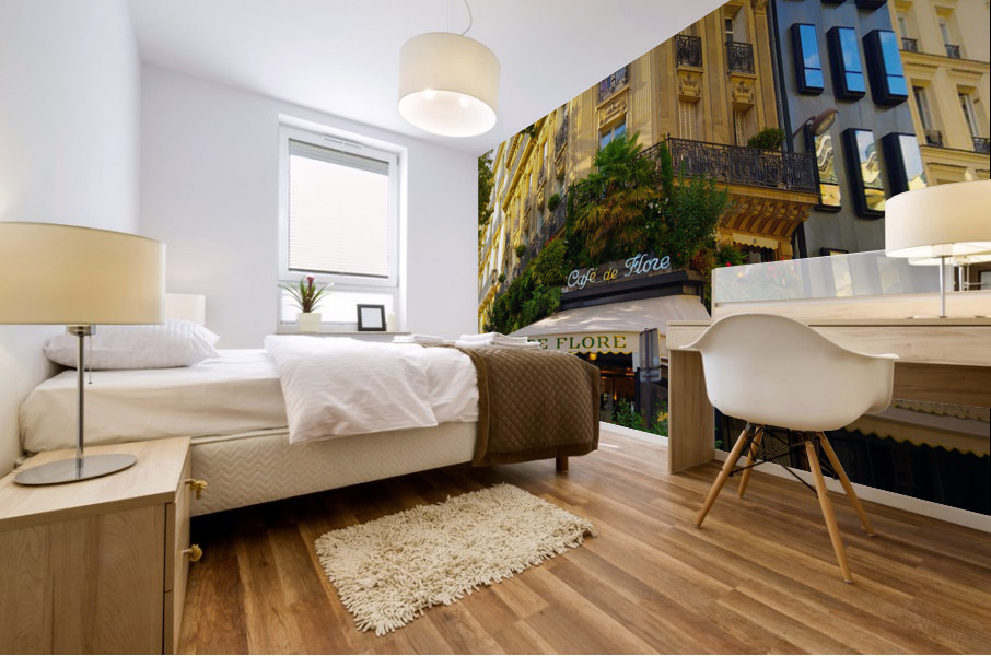 Cafe de Flore 2B Mural print