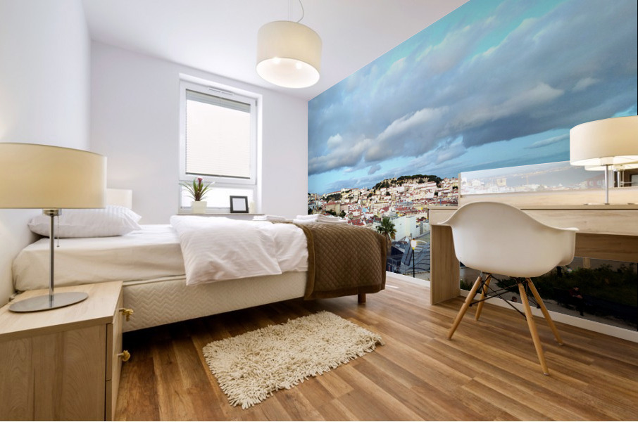 Lisbon Landscape 2 Mural print