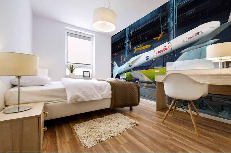 Orbital Sciences Rocket Mural print