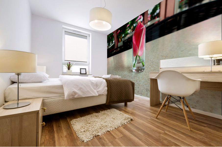 Glass Bloom 3 Mural print