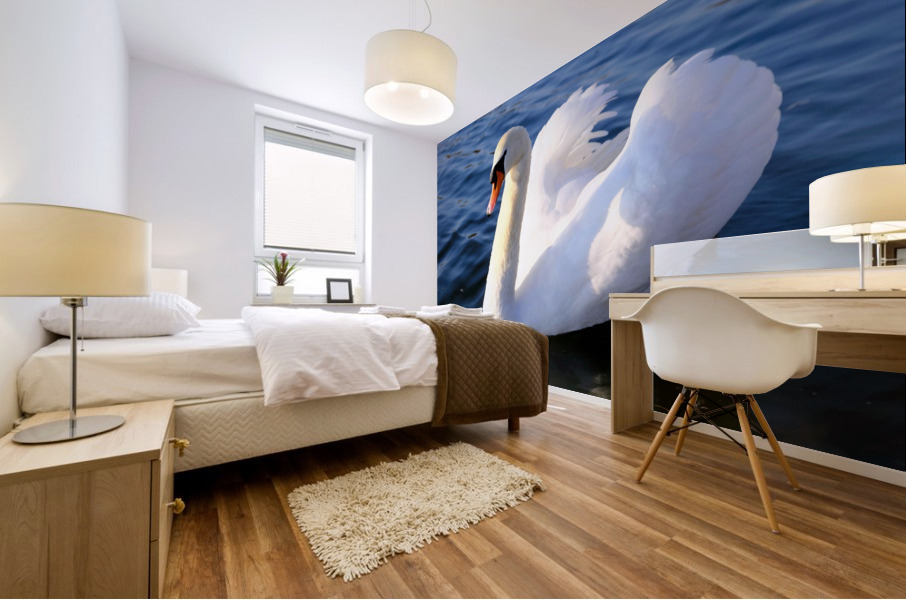 Wings of Love 1A Mural print