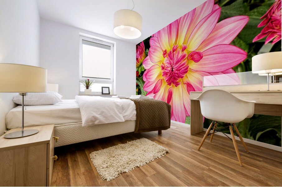 Petal Prism: Nature’s Geometry Mural print