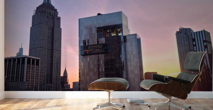 Golden Morning Manhattan Wall Murals