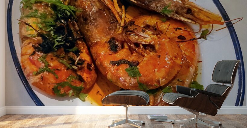 Cilantro & Smoke: A Portrait of Bold Simplicity Wall Murals