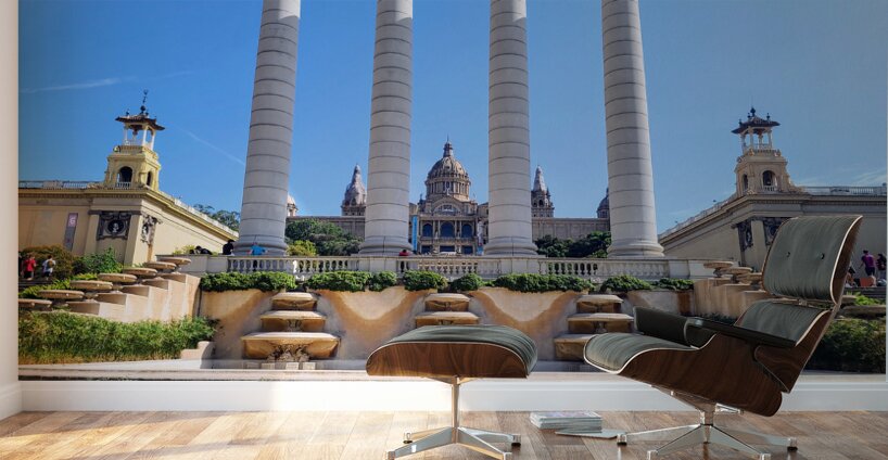 Vertical Dreams: Barcelona’s Guardians of History Wall Murals