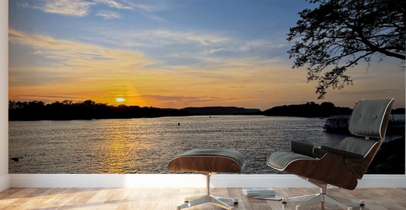 Sunset Port – La Crosse Horizon Wall Murals