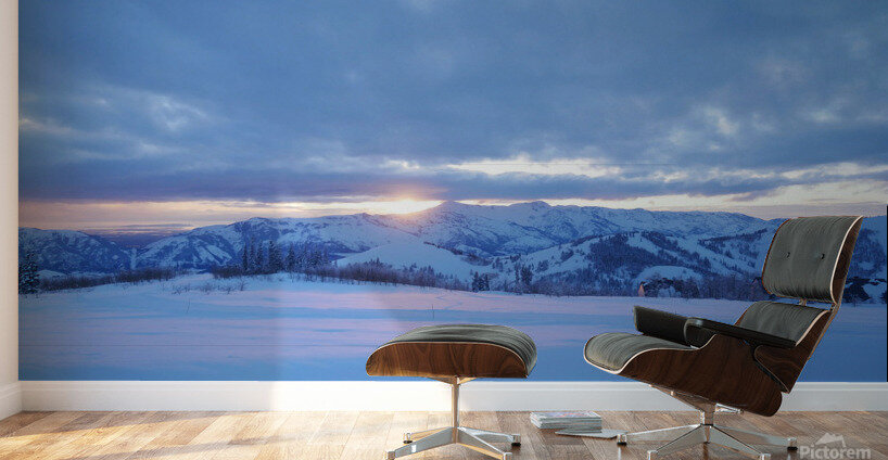 Heavenly Sunset From Eden 1 Wall Murals