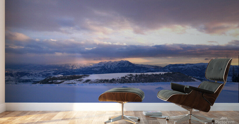 Heavenly Sunset in Eden 3 Wall Murals