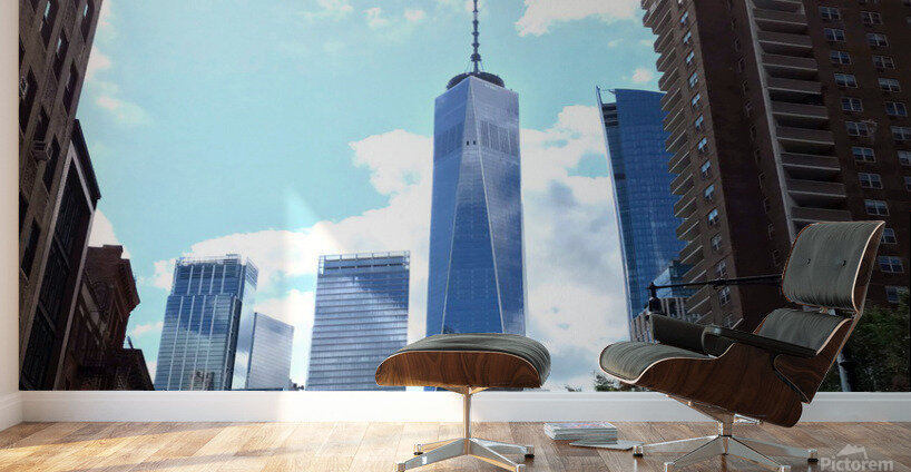 Freedom Tower NYC Wall Murals