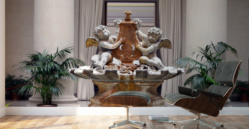 Angel Sculpture Wall Murals