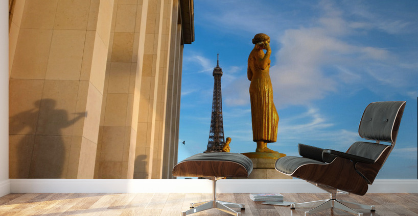 Eiffel Tower 3D Wall Murals