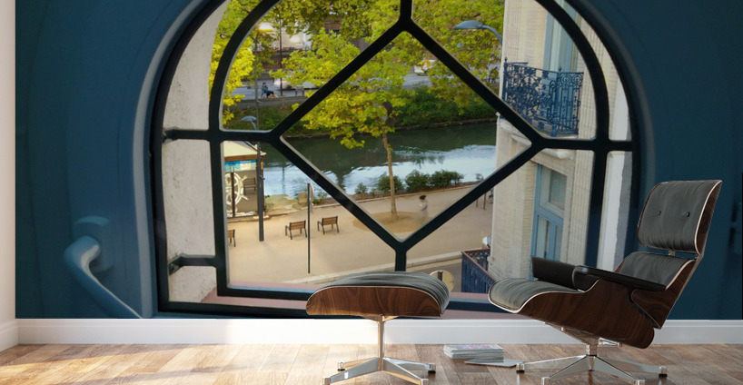 Little Window to the Outside Wall Murals