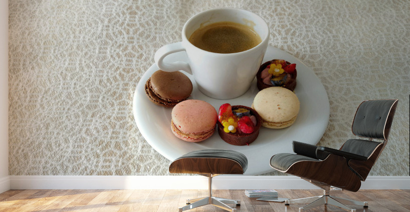 Macaron Smiles Wall Murals
