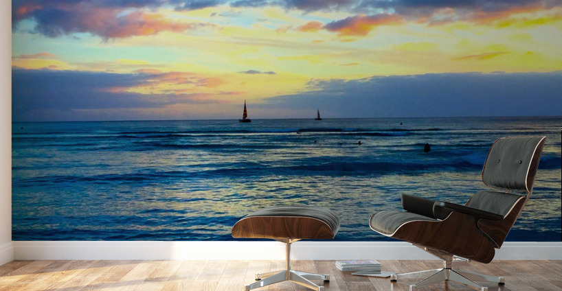 Hawaii Sunrise 2C Wall Murals
