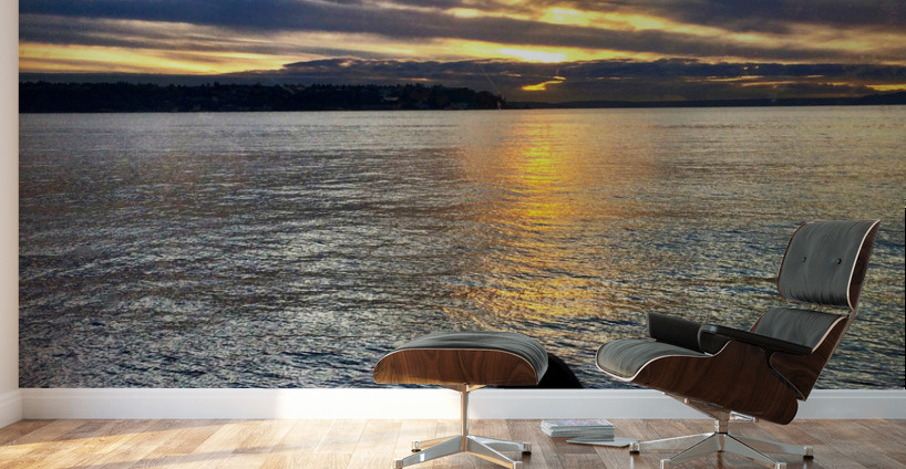 Relaxing Reflections at the Edgewater Wall Murals