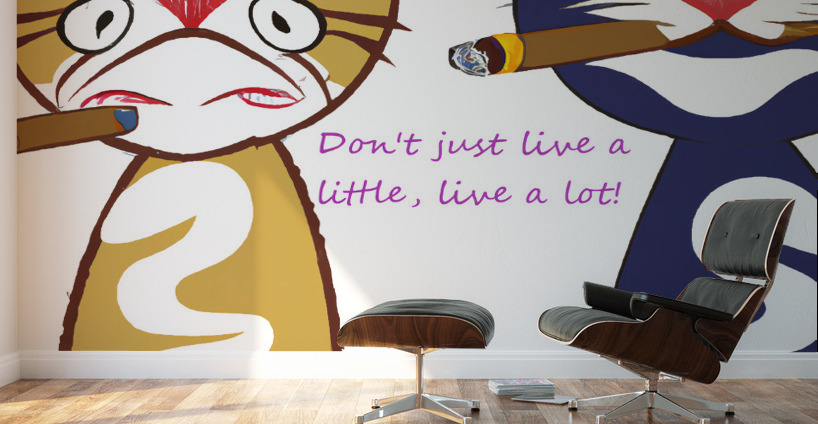 BadCatz Picasso Style Wall Murals