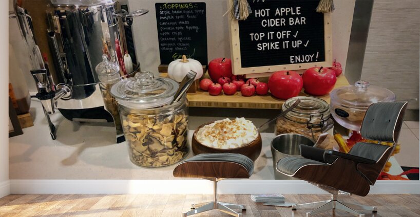 Fall Cider Station Wall Murals