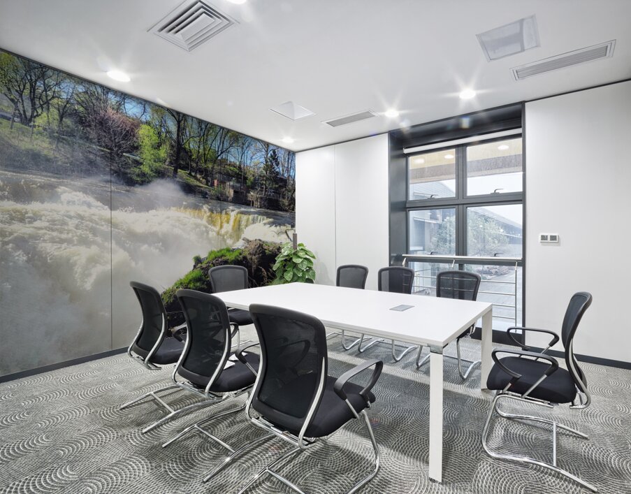 Where the Earth Breathes in Light and Water Wall Printing