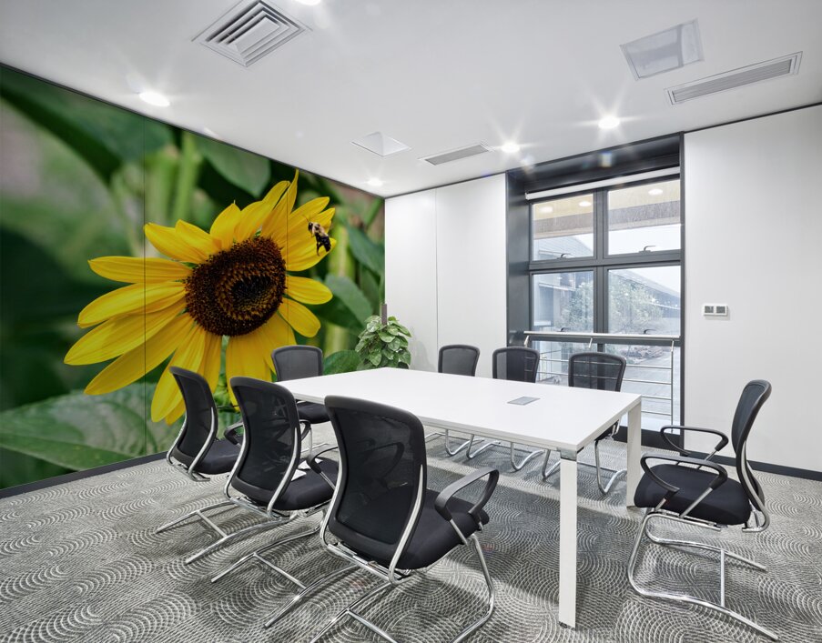 Flying into the Sun..Flower – The Dance of Daylight Wall Printing