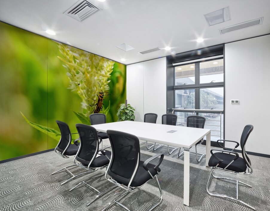 The Daylight Firefly: Guardian of the Green Flame Wall Printing