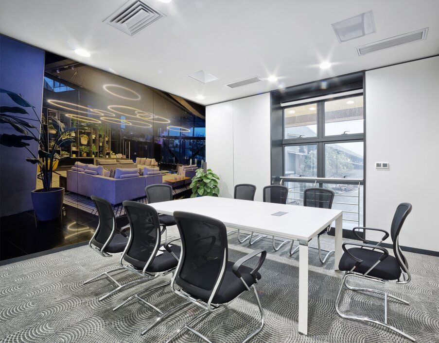 Orbit Lounge Wall Printing