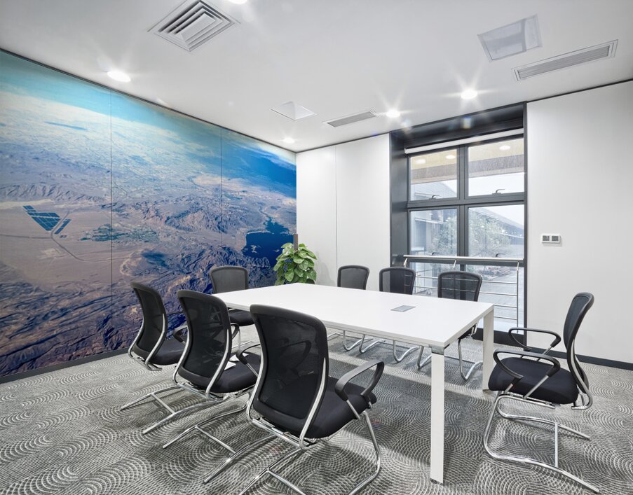 Vegas from the Sky: Electric Dreams in the Desert Wall Printing