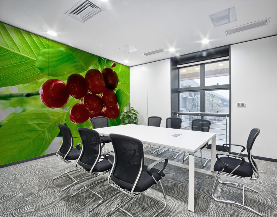 Jewels of the Canopy: The Hidden Orchard Crown Wall Printing