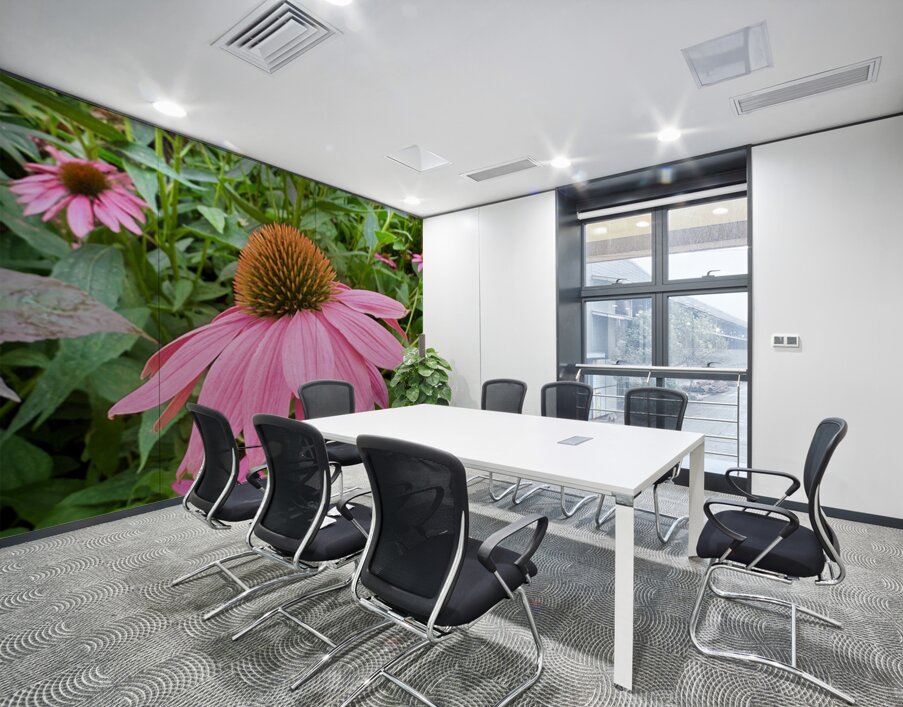 Echinacea Ensemble Wall Printing