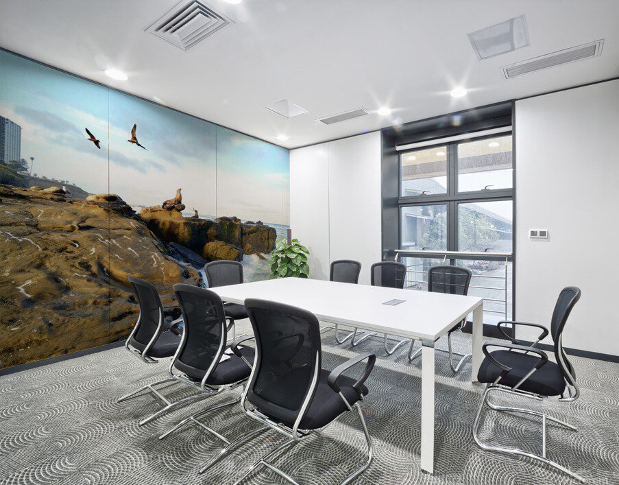 Seal Meditation Wall Printing