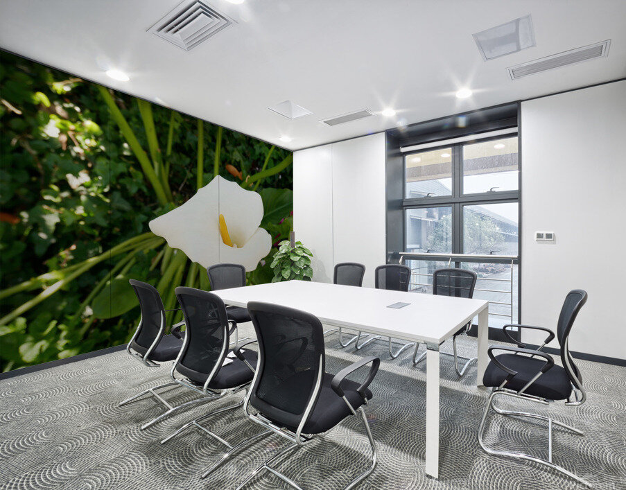 Golden Rod Exposed Wall Printing