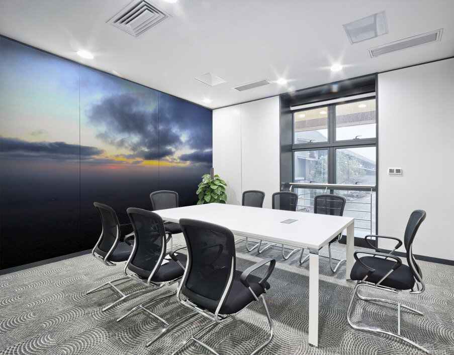 Light within Darkness Wall Printing