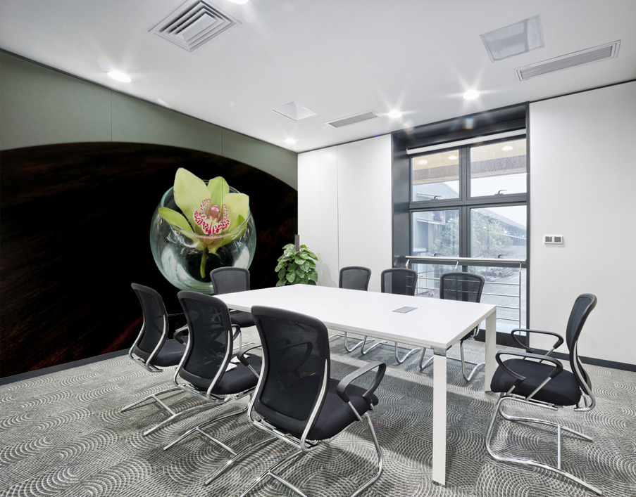 Glass Bloom 2 Wall Printing