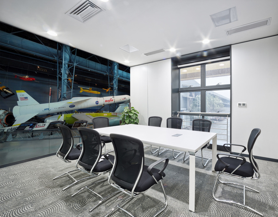 Orbital Sciences Rocket Wall Printing