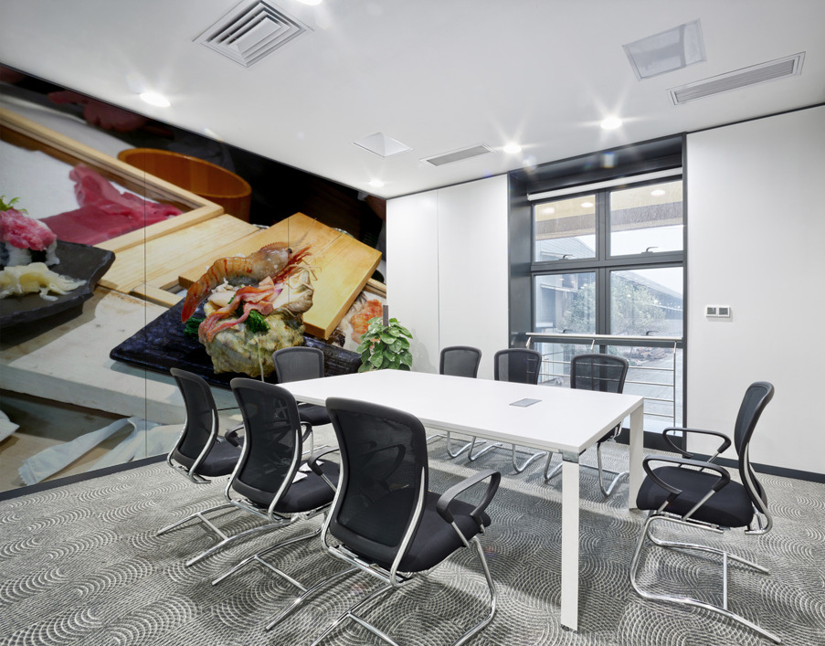 I Sea You Peeking Prawn Wall Printing