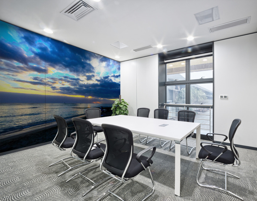 Hawaii Sunrise 2F Wall Printing