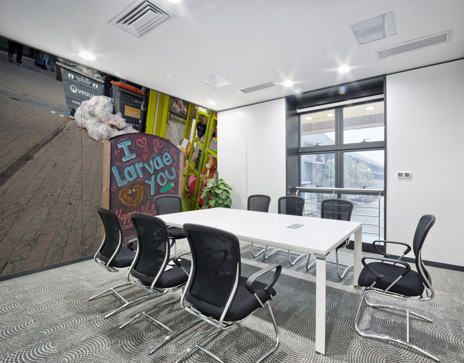 I Larvae You No Backbone Love Wall Printing